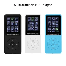 Fashion Portable MP3/MP4 Player LCD Screen FM Radio Video Games Movie Music Ultra-thin TF Card Not Included 5