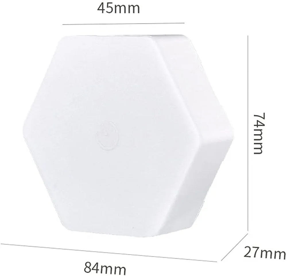 RGB LED Quantum Lamp Hexagon Light Touch Sensor RGBW LED Wall Lamp Honeycomb Light Colorful Modular Night for Bedroom
