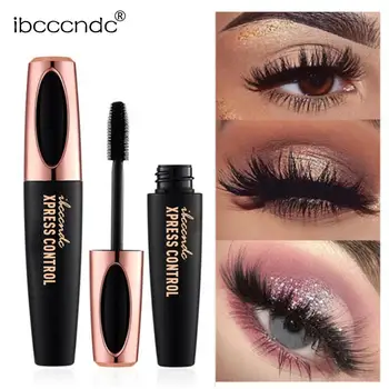 

New 4D Silk Fiber Lash Mascara Waterproof Rimel 3d Mascara For Eyelash Extension Black Thick Lengthening Eye Lashes Cosmetics