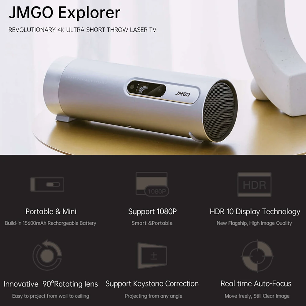 Jmgo Explorer P3 Mini Projector Dlp 