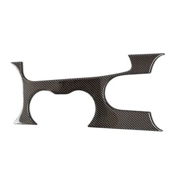 

for Ford Mustang 2015-2017 Carbon Fiber Car Gearshift Console Cover Trim Sticker