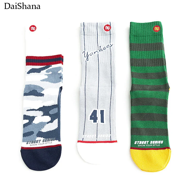 3Pairs New Fashion Unisex Sock Harajuku Korean Style Cotton Women Socks Skateboard Happy Crew Tide socks Meias Mujer EU36-44 46 Hdc71218695d243b89d8d1d99a1ef51b4q