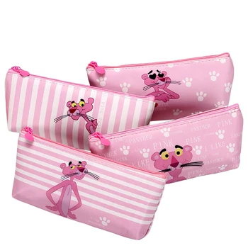 

Kawaii Pencil Case Cartoon Cute Pink Panther Pattern Pen Bag Pen Pouch School Office Stationery Supplies Gift for Student