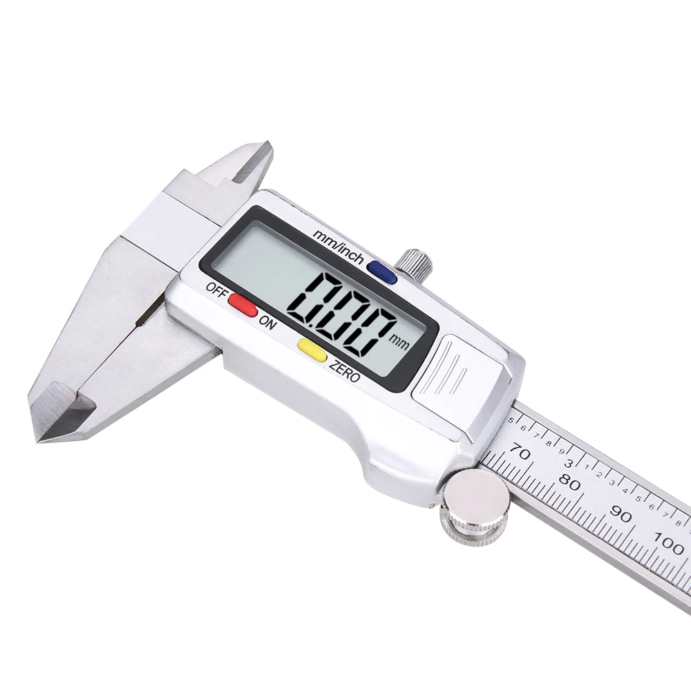 150mm Vernier Calipers Measuring Tool Stainless Steel Digital Caliper 6 inch Measuring Instrument