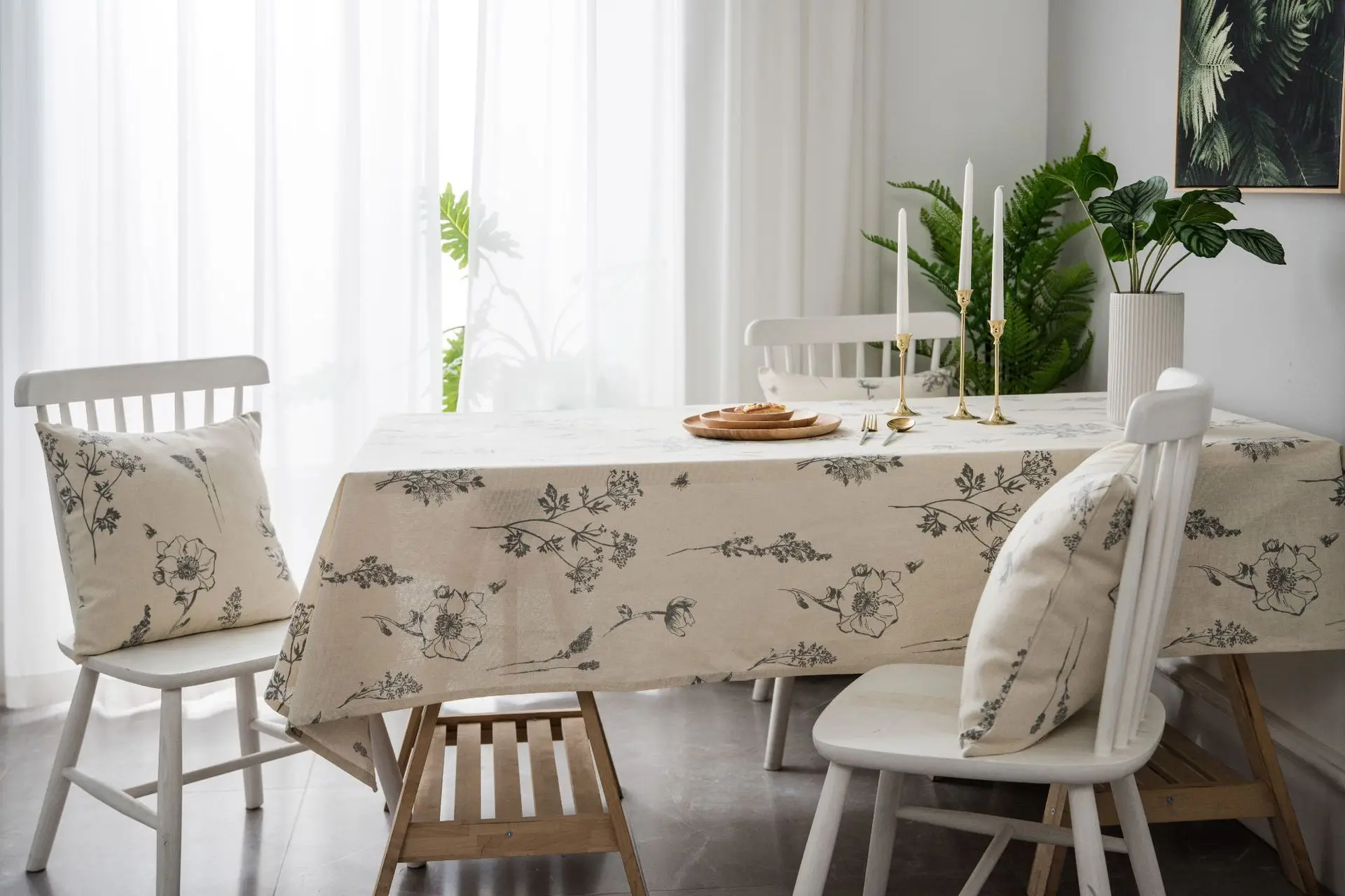 MHAIXM TORRE DE mesa decorativa tela mantel comedor прямоугольный cubierta de mesa manteles Obrus Tafelkleed mantel mesa nappe