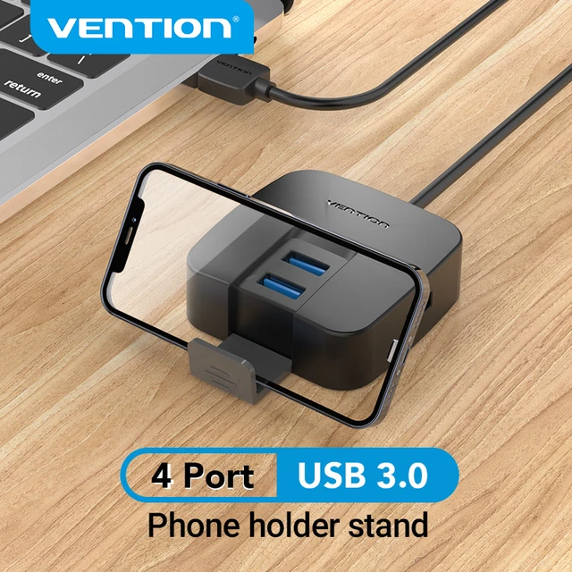 USB 3.0 Hub for Laptop VIENON 4-Port Wireless USB Hub USB Splitter USB  Expander for for MacBook Mac Pro iMac Surface Pro XPS PS5 PC Flash Drive  Mobile HDD 