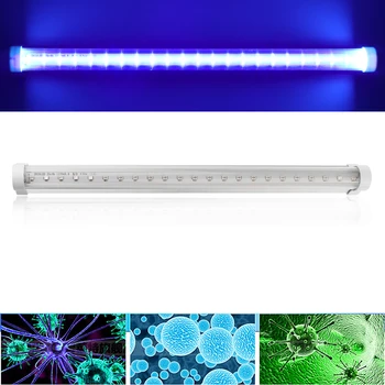 

6W 24 LED Germicidal Light UV Light Bar UVC Sterilizer Kill DJ Party Club Effect Light Fixture Stage Decor Disco Stage Lamp