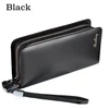 Baellerry Leather Wallet Men Clutch Bag High-capacity Double Zipper Multi-function Card Coin Purse Cartera Hombre 2