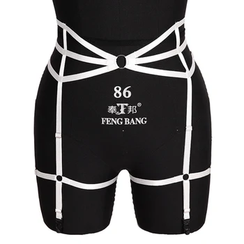 

Women Leg Garter Belt Suspender Strap Sexy Underwear Strap Leg Garter Belt Elastic Cage Body Harness Hollow Out Leg Garter Belt