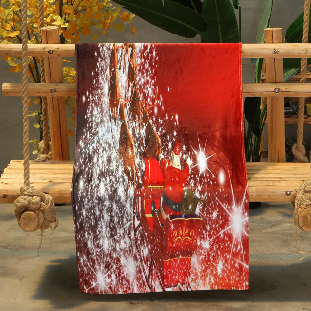 Рождественские одеяла из фланелевой ткани, одеяло для дивана, кровати, 150x200 см, круглые диванные покрывала с тортилью, покрывало для диванов, s для кроватей, Mantas C1126