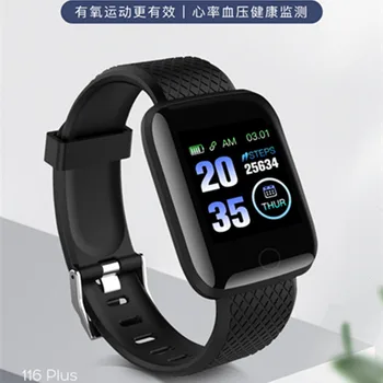 

Smart Bracelet Color Screen Real-Time Heart Rate Pedometer Remind with Heart Rate Blood Pressure