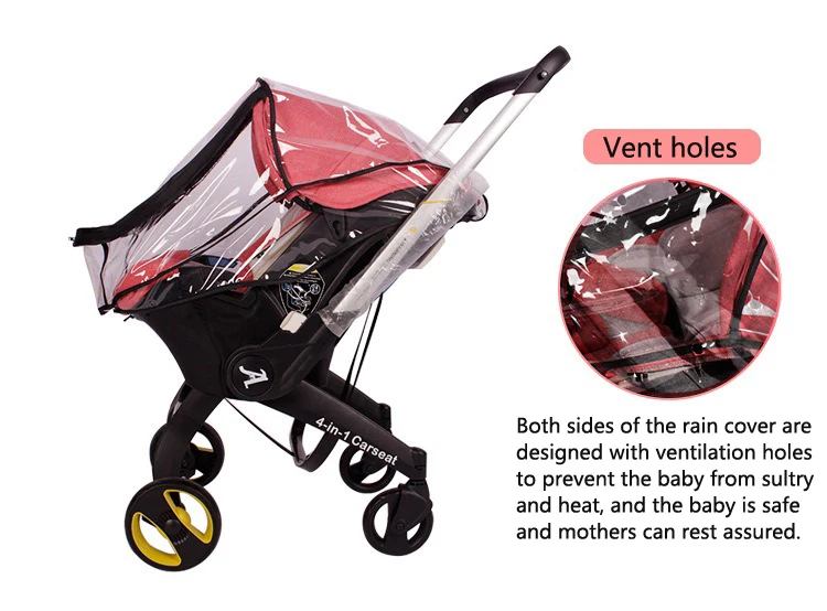 Baby Strollers medium Pram sunshade extension hood and storage bag for Doona pram fofoo car seat Pram cushion, rain cover, accessories baby stroller accessories essentials