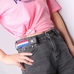 New Fashion Seamless Women's Belt Decorative Elastic Invisible Trousers Belts For Jean Pants Dresses No Buckle Stretch Waistband