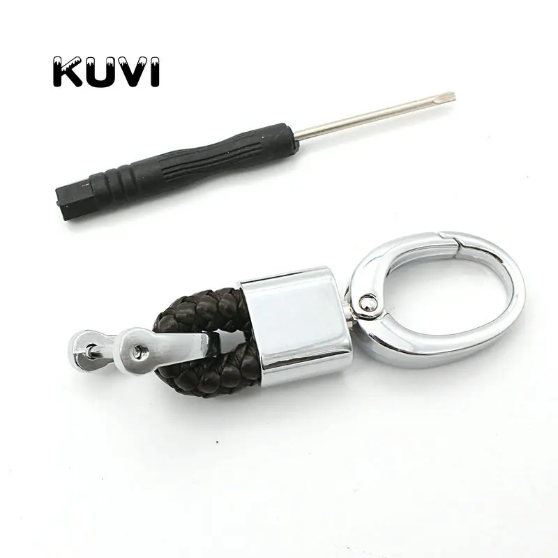 Car Key Ring Keychain Keyring Key Holder For Mercedes Benz W203 W210 W211 W124 W202 W204 AMG keychain - Название цвета: coffe