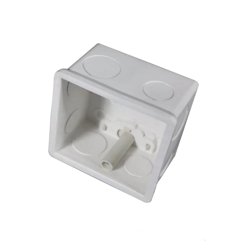 

Good 86 Box Wall pad Cassette Universal White Wall Mounting Box for Wall Switch and socket stair step light lamp mounting box