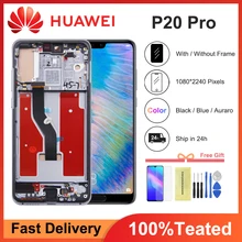 Bloc écran tactile LCD de remplacement, pour Huawei P20 Pro, P20 Plus, CLT-AL01 CLT-L29 CLT-L09=