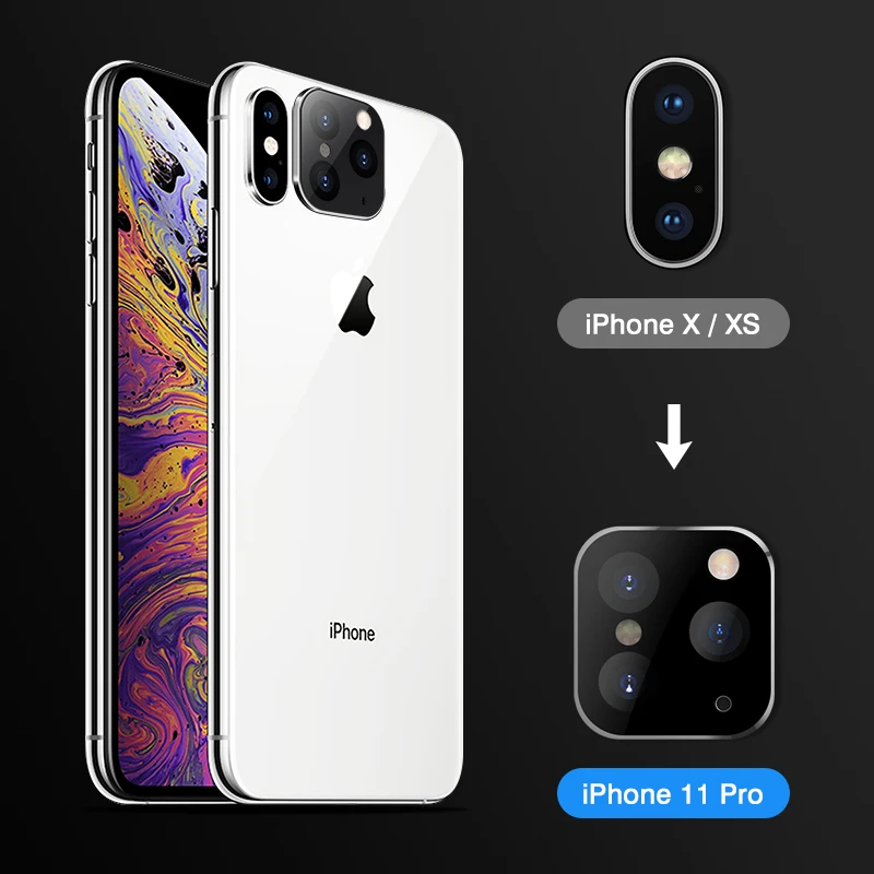 Rear Camera Protector Film Sticker For Iphone X Xs Max Back Camera For Iphone 11 Pro Fake Camera Sticker For Iphone 11 Pro Max Phone Screen Protectors Aliexpress