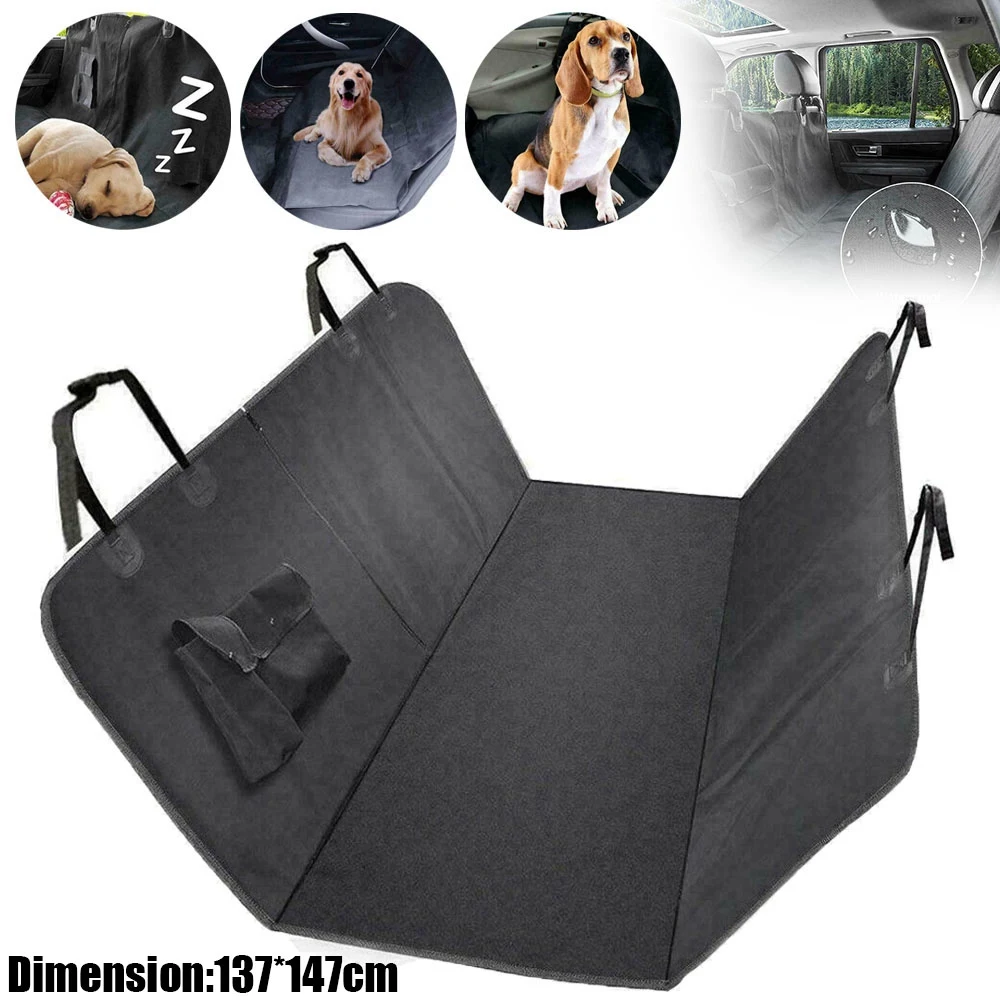 1PC Waterproof Pet Car Seat Cover Hammock Dog Car Cover Pad Mat Bench Back 600D Oxford Fabric Seat Mat