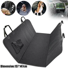 1PC Waterproof Pet Car Seat Cover Hammock Dog Car Cover Pad Mat Bench Back 600D Oxford Fabric Seat Mat