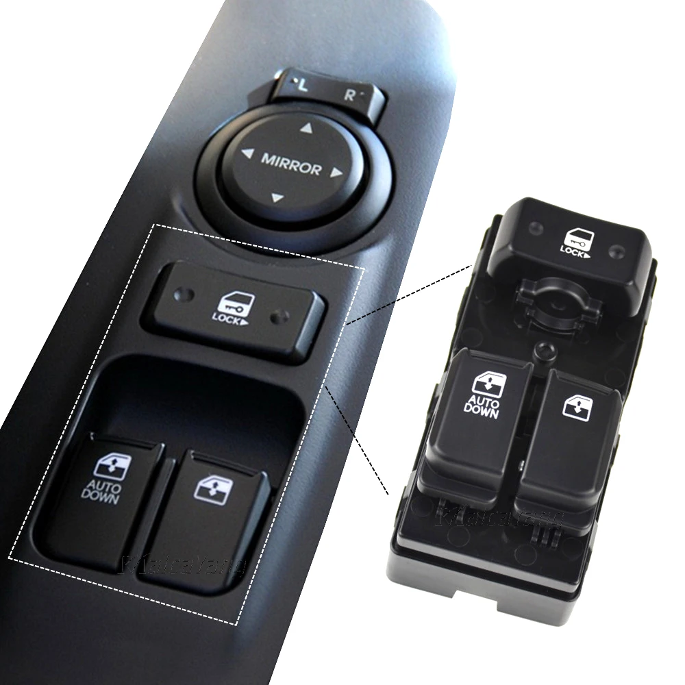 Переключатель Стеклоподъемника 93571-4H110 с электроприводом для Hyundai H1 H-1 Starex i800 Grand