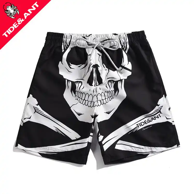 mens skull bathing suits