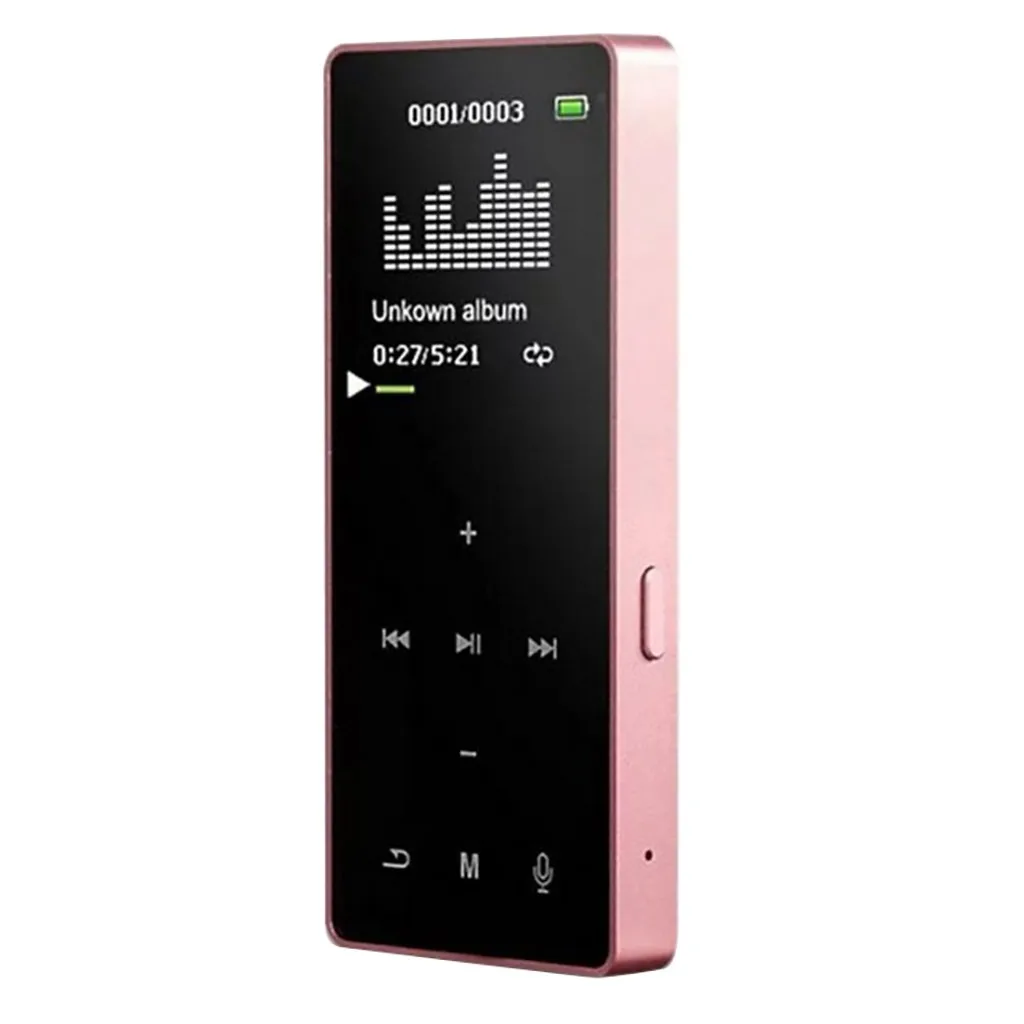 EPULA 4G MP4 плеер портативный мини Bluetooth MP4 музыкальный громкий динамик плеер Supprot FM радио кино рекордер Спорт радио плеер - Цвет: PK