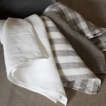 

100% LINEN TOWEL Antibacterial Antibacterial and Moisture Absorbing and Quick Drying Soft Breathable Green Fashion 9 colors