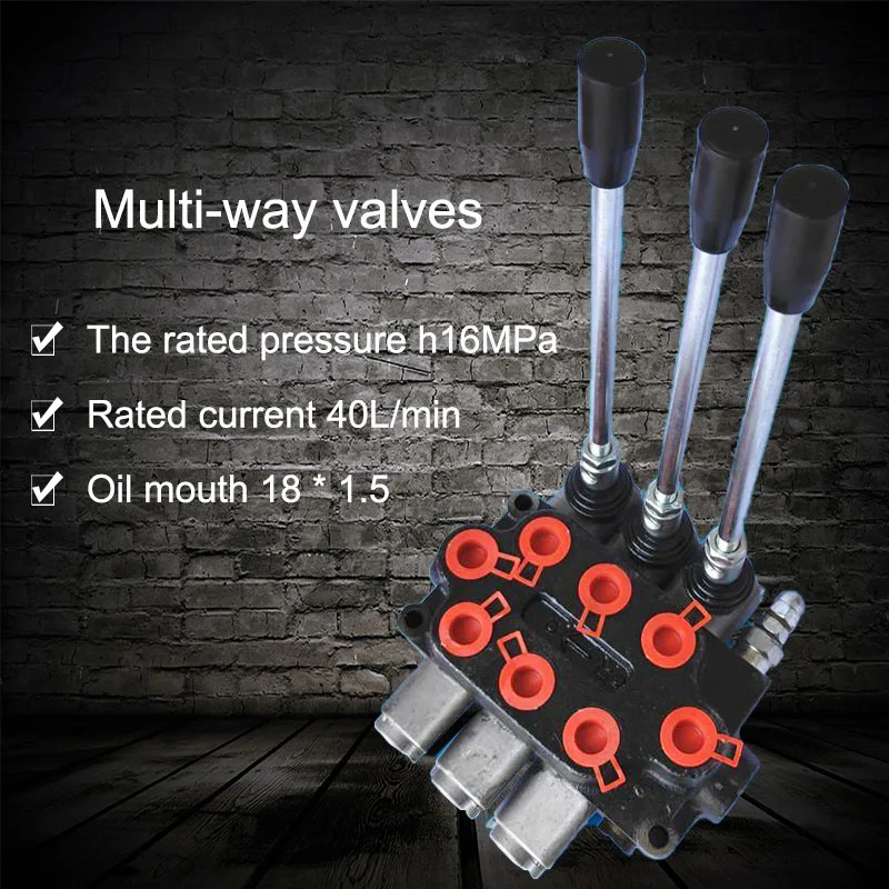 ZD L102 multi way valve distributor control hydraulic multi way valve