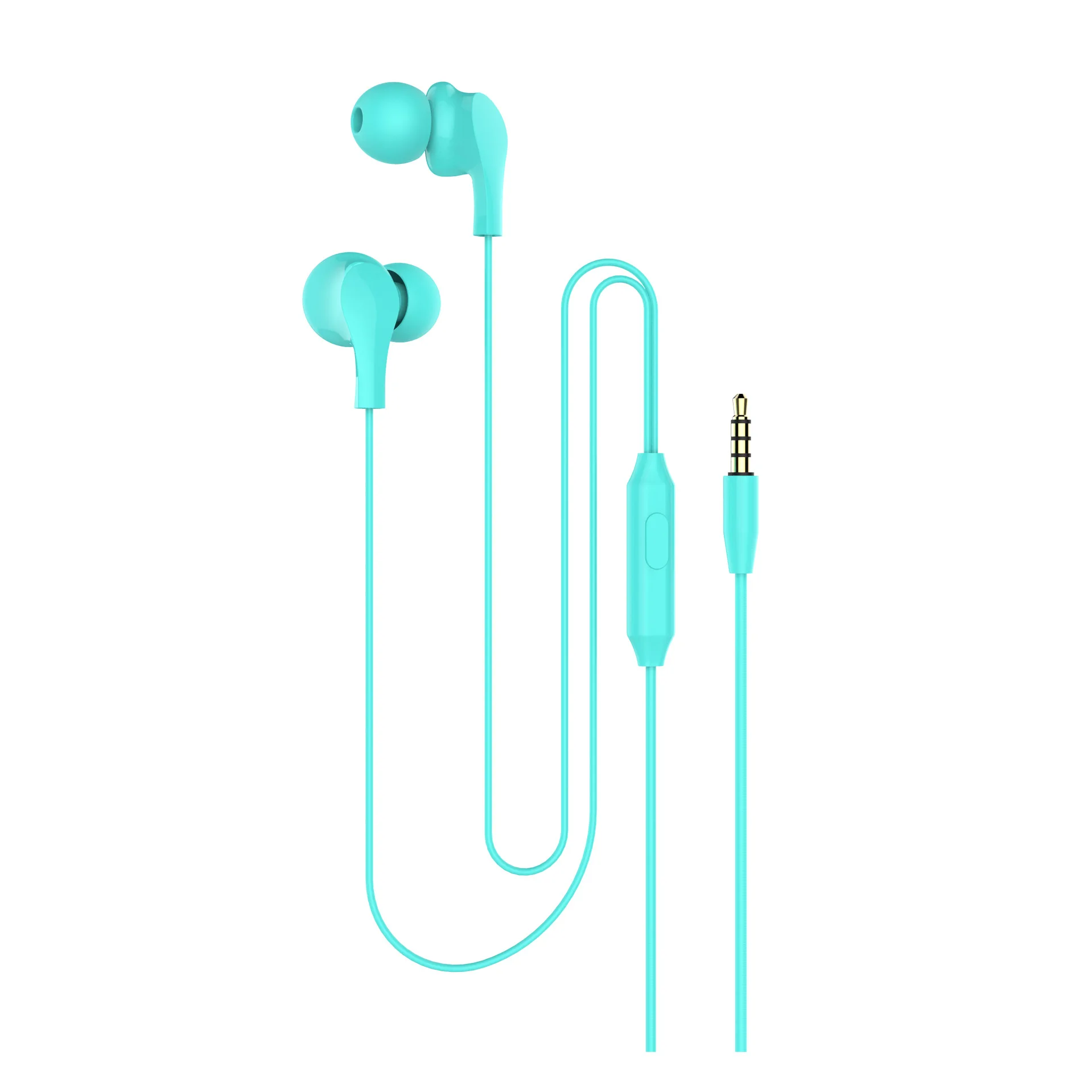

PVC wired Earphone Sport in ear Hifi bass stereo headset for iPhone Samsung xiaomi Headset fone de ouvido auricular 3.5mm