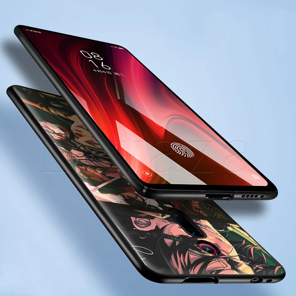Лаваза аниме японский атака на титановый Мягкий силиконовый чехол для Redmi Note 4A 4X 5