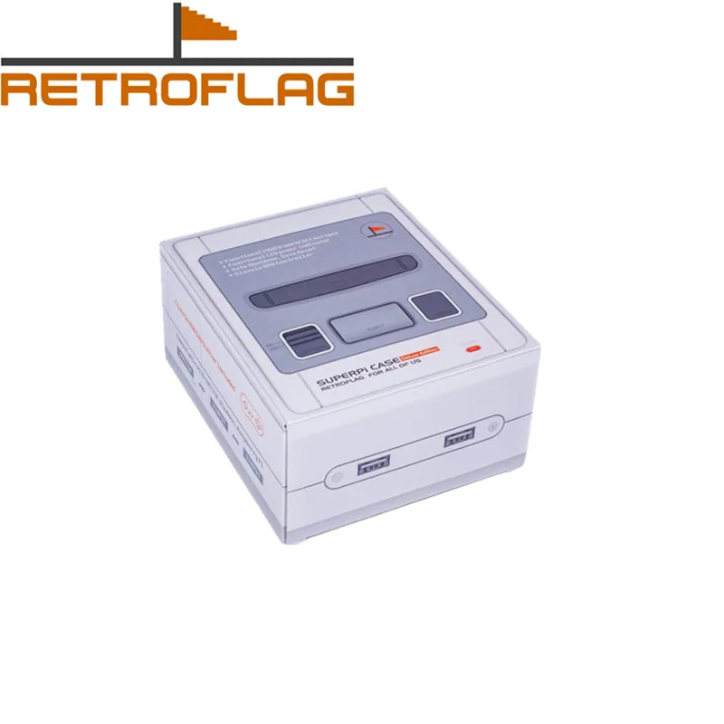Чехол Retroflag SUPERPi с Классический usb контроллер Deluxe Edition J набор!|Геймпады| |