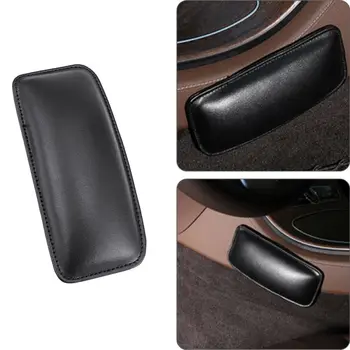 

100% Brand New Leather Leg Knee Pad Car Interior Pillow Elastic Cushion Support Seat Door Pad Easy To Install