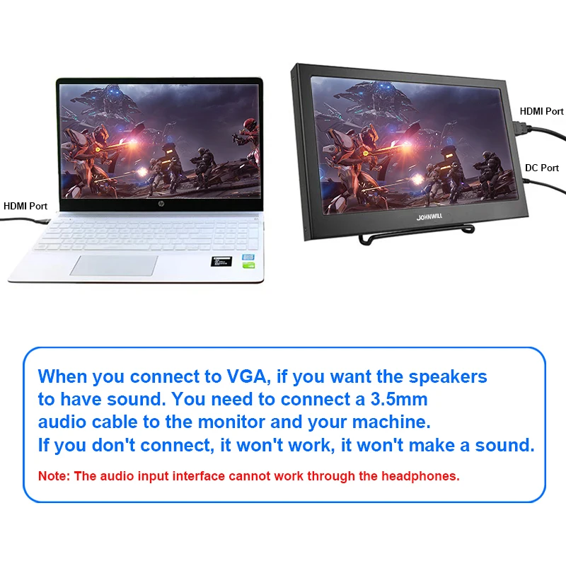 11,6 дюймов HD 1080P портативный монитор 1920x1080 ips широкоформатный светодиодный ЖК-Дисплей HDMI/VGA игровая консоль/Raspberry Pi PS3 PS4 Xbox360