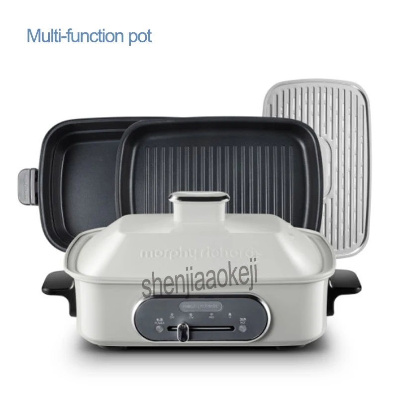 

MR9088 Electric hot pot barbecue stove Household frying pan Multi-function pot 2.5L capacity 220v 1400w 1pc