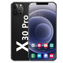 X30 Pro Unlocked Global Versie Telefoons Smartphone 6.7 Inch Gsm Dual Sim 4G Mobiele Mobiele Smart Phone Gezicht Unlock