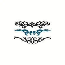 Sexy Totem Waterproof Temporary Tattoo Sticker Arm Leg Fake Tattoo Water Transfer Sticker Men Women