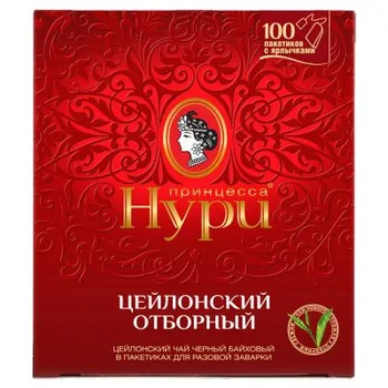 

Food Tea Black Tea with Additives Принцесса Нури 41045