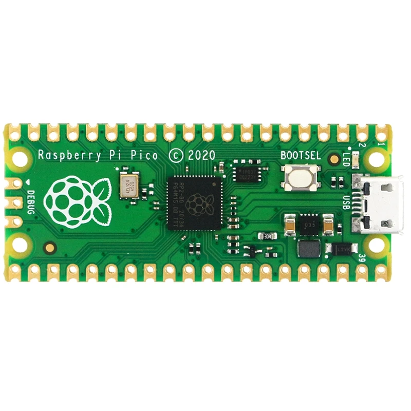 Placa de microcontrolador de alto rendimiento para Raspberry Pi Pico a, bajo coste, con Interfaces digitales flexibles