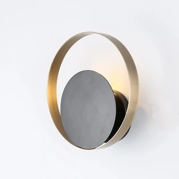 

Indoor Classic Round Shape Bed Side Bedroom Led Residential Lighting Staircase Modern Nordic Decorative Wall Lamp hanging lamp