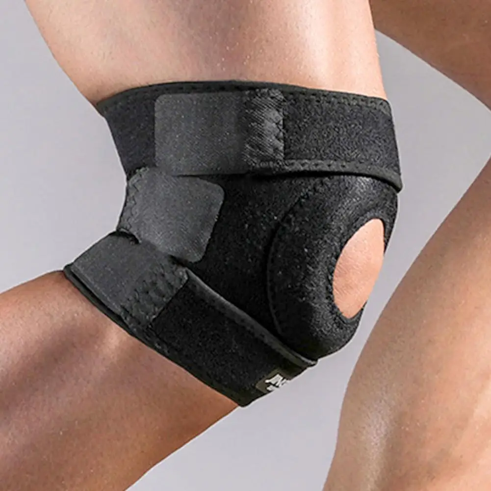 1 Pc JINGBA Compression Knee Pads Knee Support Brace Sports Workout Protective Gear Stabilizer Elastic Breathable Adjustable knee pad knee support knee brace knee wraps