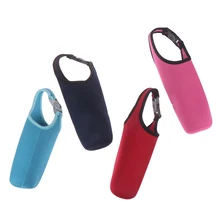 1 шт. термос чашка мешок бутылки для воды крышка рукав Перевозчик теплый теплоизоляция бутылки воды сумки Креативный Ткань