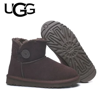 

2020 Original UGG Boots 3352 Women uggs snow shoes Winter Boots UGG Women's Leather Tall Snow ugged women boots classic