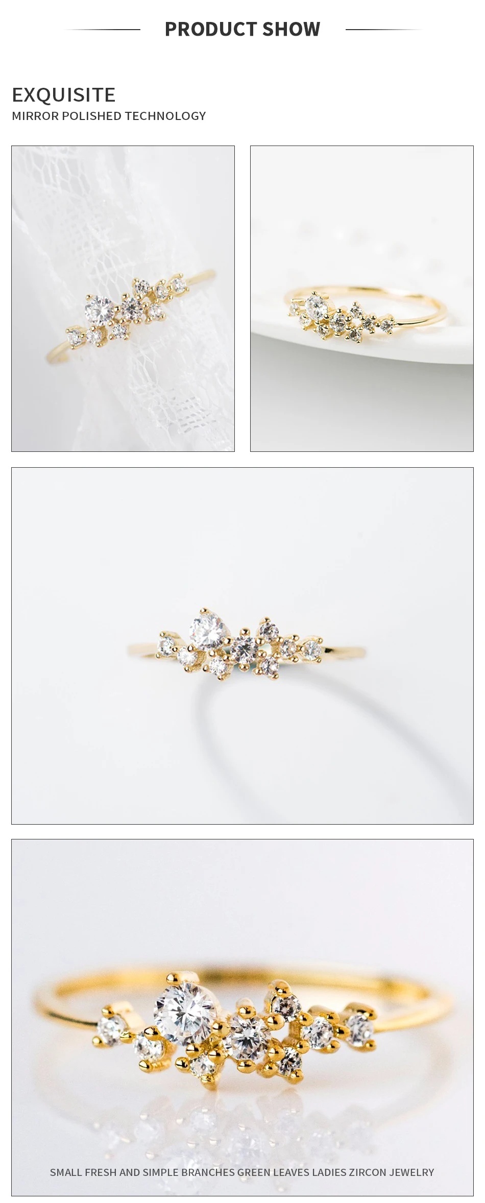 HOMOD новые модные плетеные кольца с кристаллами для женщин золото/серебро/розовое золото цвет женское кольцо для вечеринки обручальное ювелирное изделие