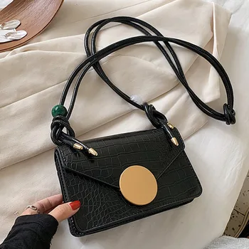 

Alligator Pattern PU Leather Lady Bags Small Square Bag Shoulder Bag Messenger Crossbody Bag