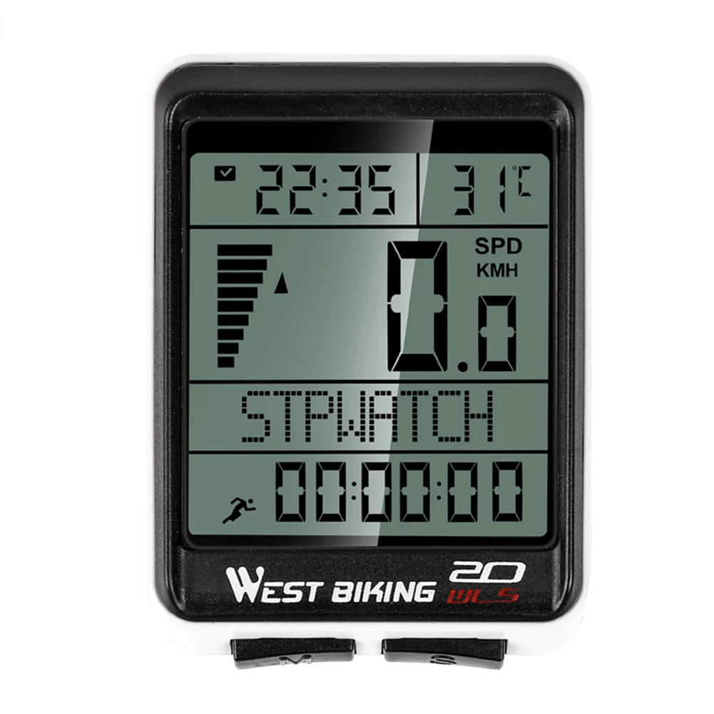 Waterproof Bicycle Computer Wireless MTB Road Bike LED Odometer Multifunction Cycling Speedometer Bike Computer 5 Language
