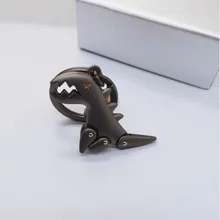 Настраиваемый маленький B крутой динозавр автомобильный брелок камзол мультфильм подвески с ключиками BV женский брелок обруч