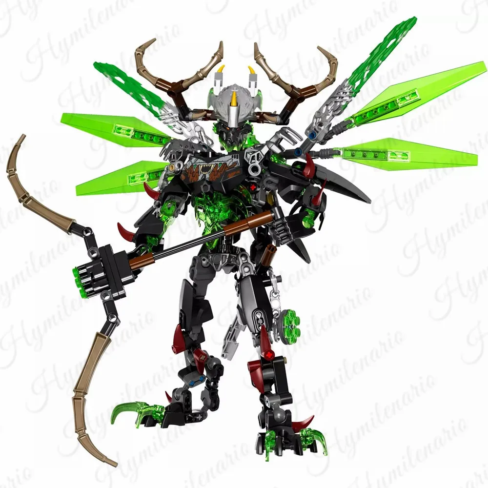 

Hero Factory BIONICLE Kopaka and Melum - Unity set Robot Soldiers Figures Building Block Bricks Model Toys For Children