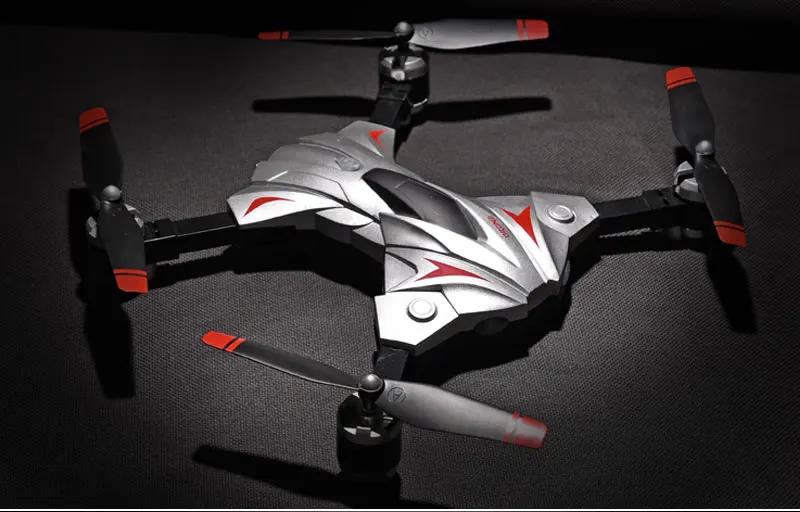 RC беспилотный летательный аппарат с Камера HD и поддержкой Wi-Fi FPV RC Квадрокоптер с режимом headless складной Дрон удержания высоты 1080P Камера селфи Дрон
