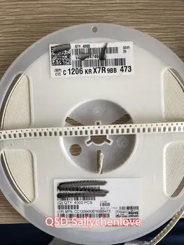 

Chip capacitors 1206 473K 0.047UF 47NF 50V 4000pcs/lot MLCC