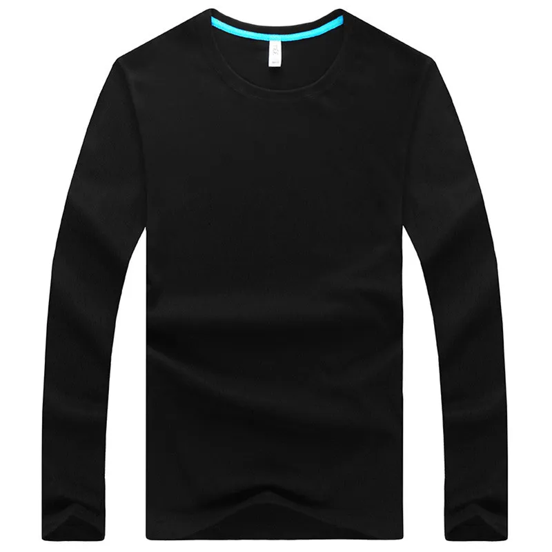 

Short-sleeved men's v-neck t-shirt personality trend summer men's shirt cotton t-shirt 2019 autumn new long-sleeved clothes